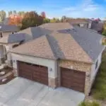Two story home with gray James Hardie Siding Denver | Northern Lights Exteriors