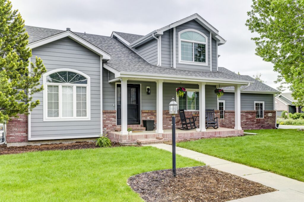 Energy-efficient replacement windows installed by Northern Lights Exteriors on a Front Range home near Estes Park