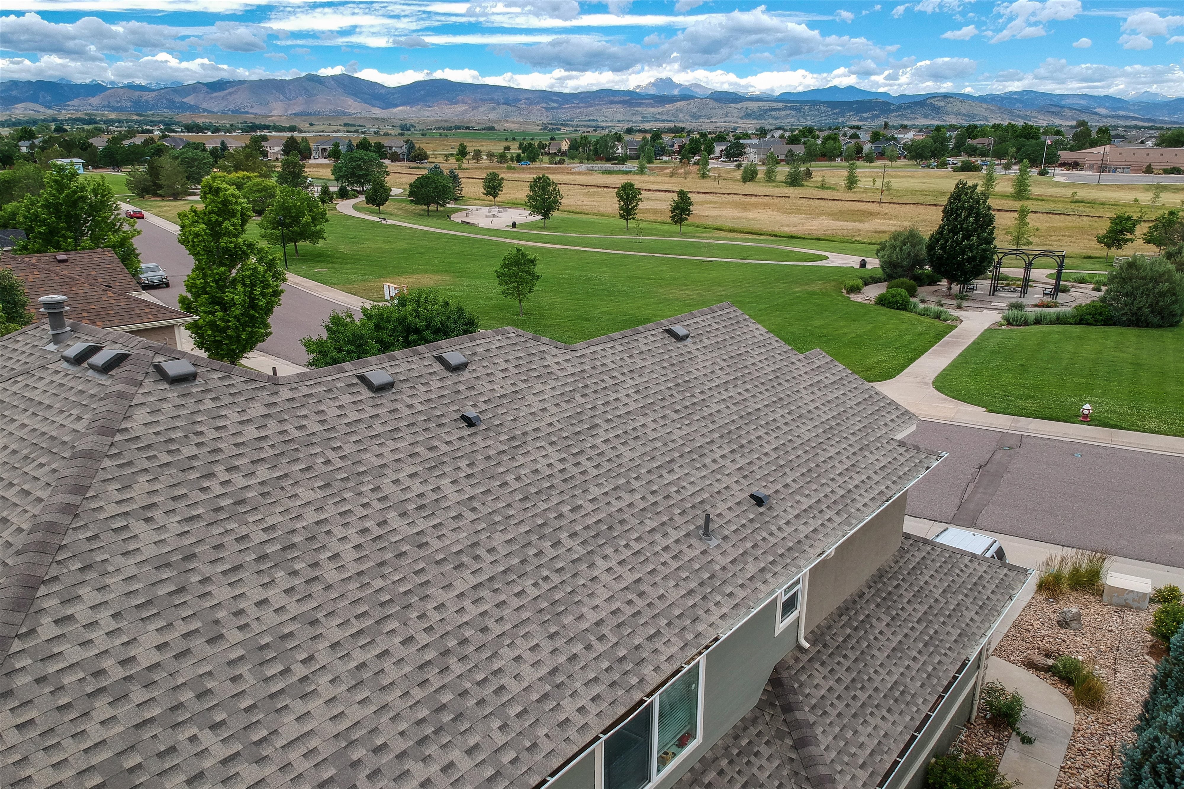 Impact-resistant asphalt shingle roof replacement in Longmont