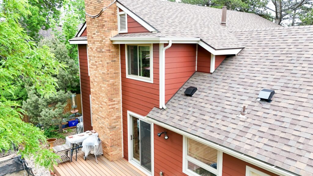 Replacement windows installed on a Fort Collins Colorado home by Northern Lights Exteriors