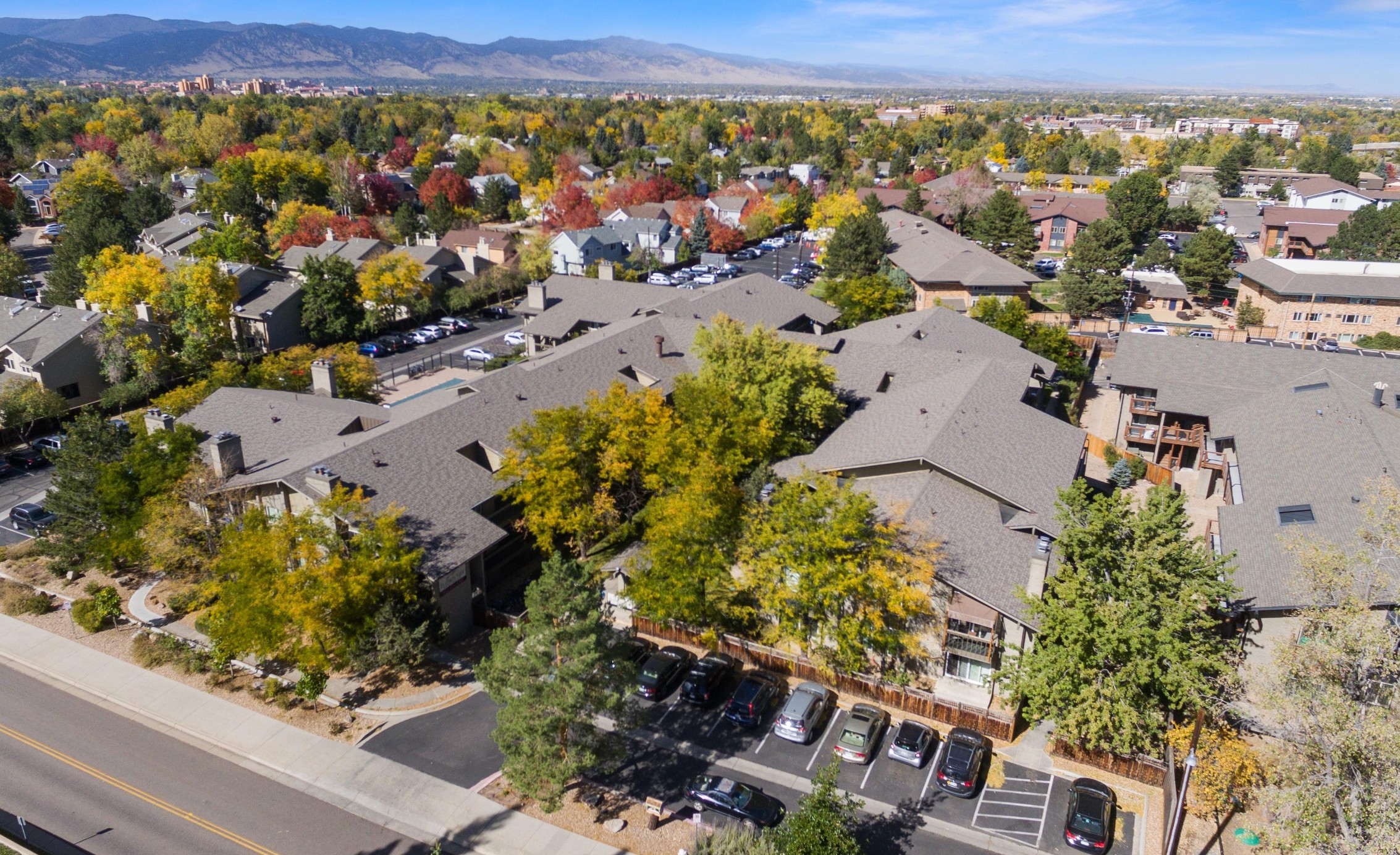 Large asphalt roof replacement by Northern Lights Exteriors in Northern Colorado
