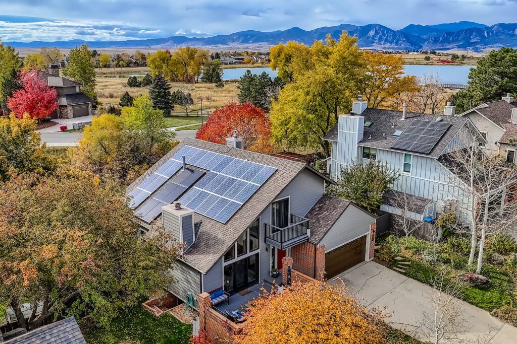 Nearby Colorado home updated with wood-clad replacement windows by Northern Lights Exteriors