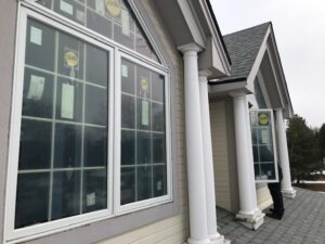 Storm restoration with windows roof and paint near Berthoud Colorado