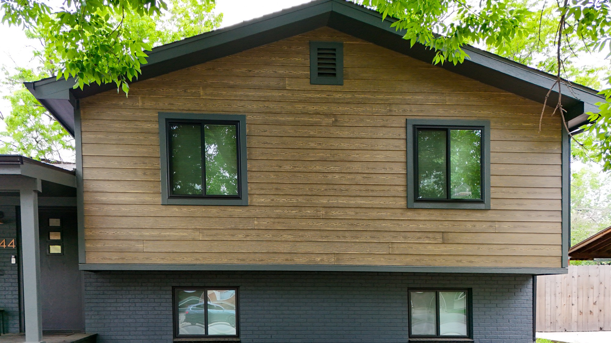 Anlin fiberglass replacement windows installed on a Northglenn Colorado home by Northern Lights Exteriors