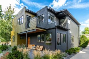 James Hardie Primed and Painted siding installed on a Boulder Colorado home by Northern Lights Exteriors