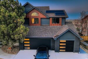 James Hardie Woodtone siding installed on a Colorado home by Northern Lights Exteriors