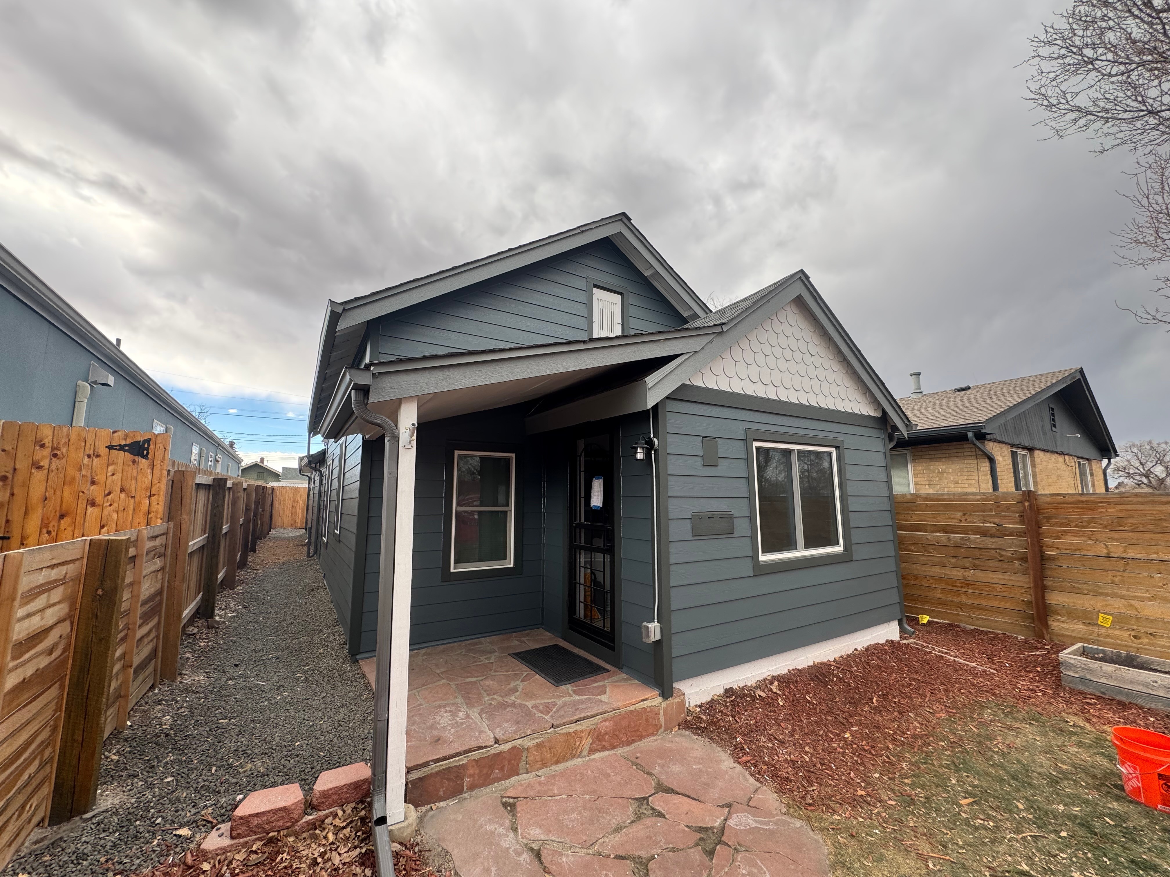 Denver James Hardie siding installation on a modern home by Northern Lights Exteriors