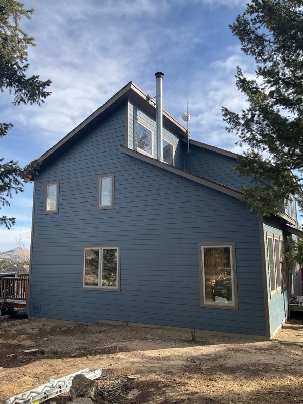 Evening Blue with Timberbark Trim