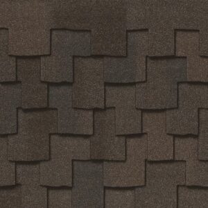Close-up of CertainTeed luxury roofing profile and shingle detail