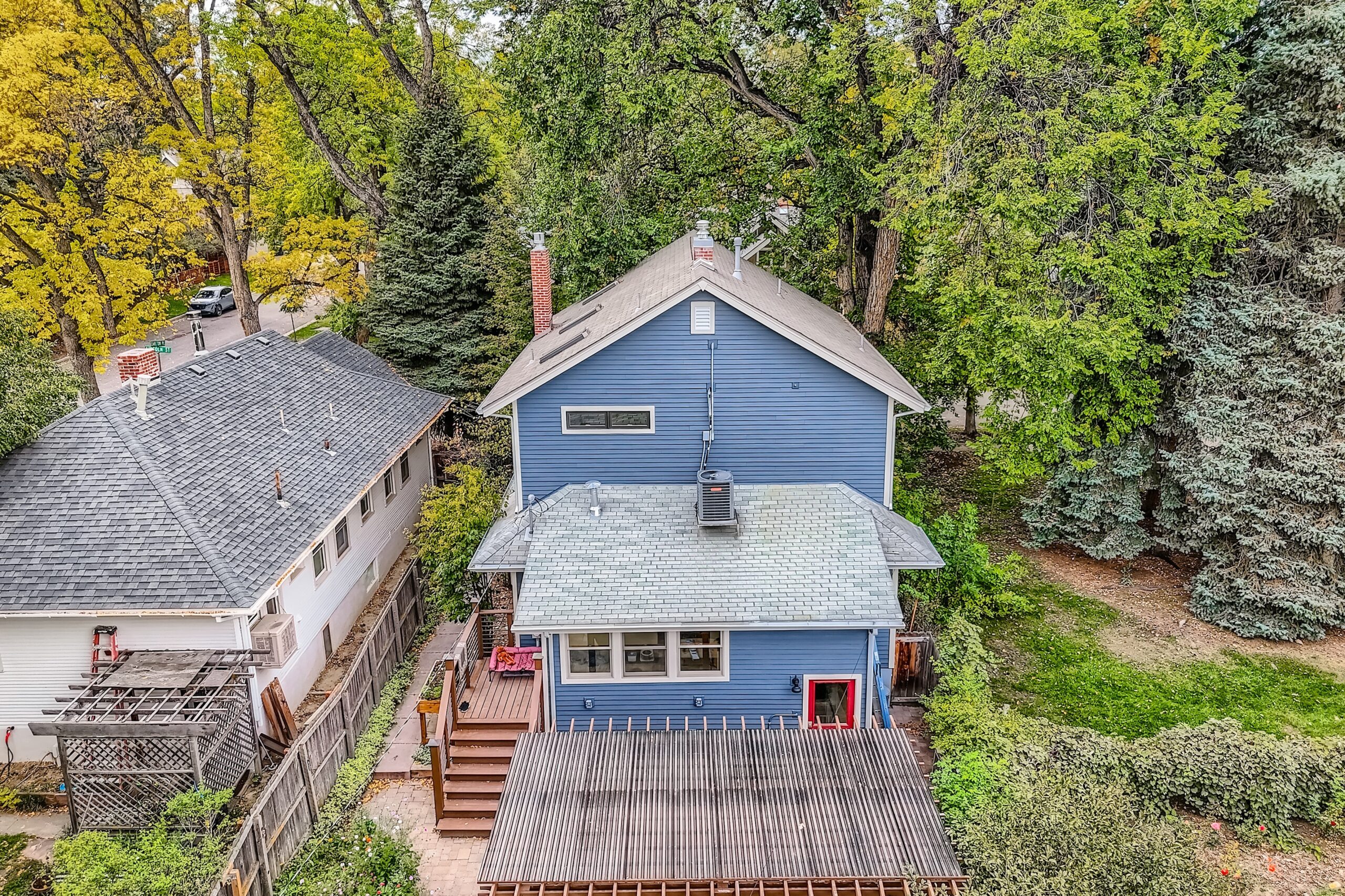 James Hardie Artisan lap siding installation on a Longmont CO home