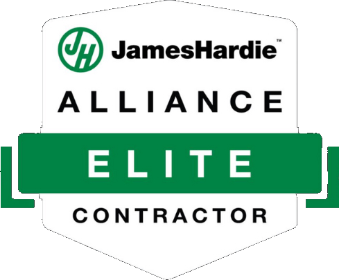 James Hardie Alliance Elite Contractor badge — Northern Lights Exteriors, Boulder CO