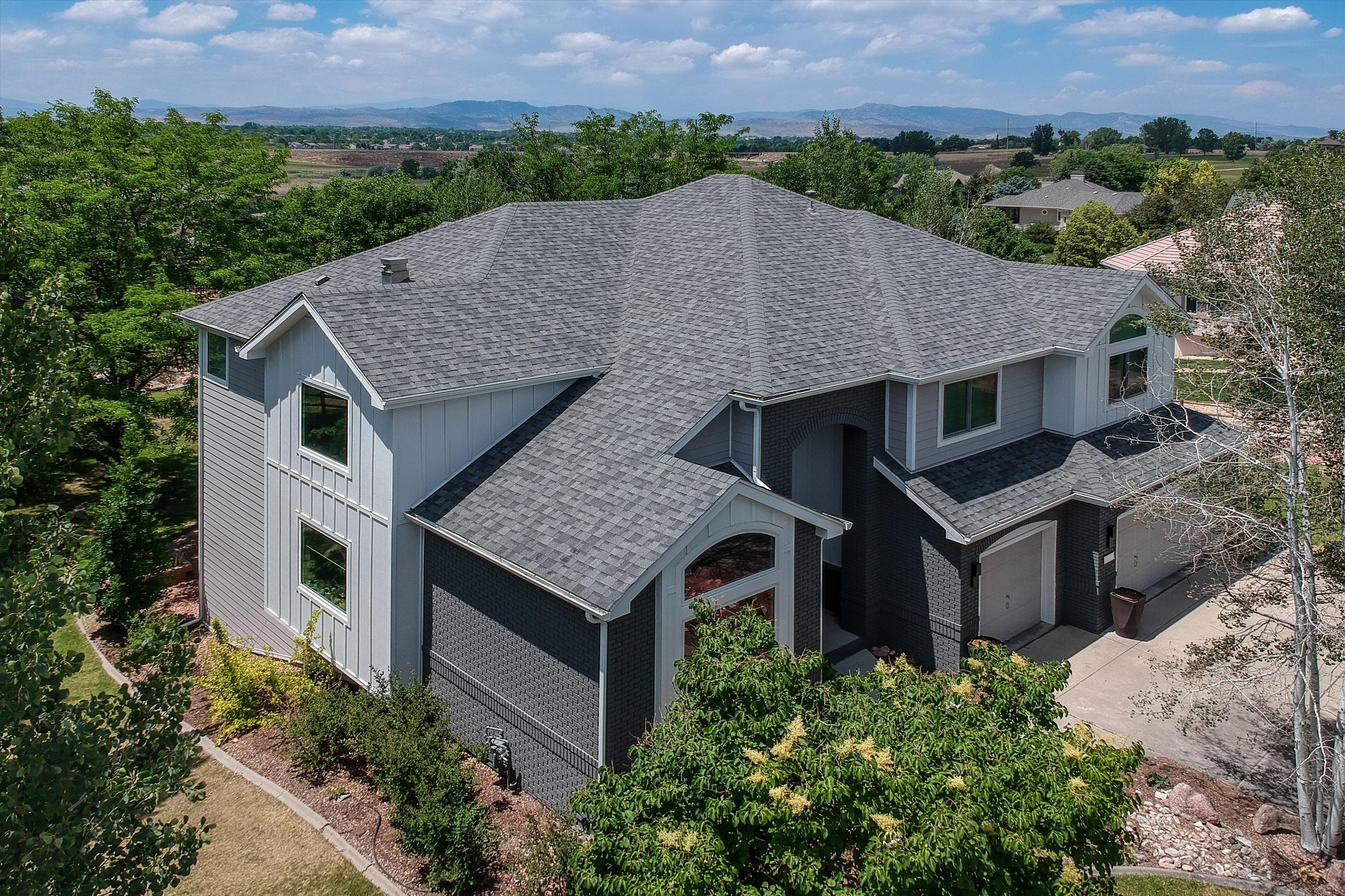 Fort Collins James Hardie Pearl Gray siding project – Northern Lights Exteriors Fort Collins CO James Hardie Pearl Gray siding installation with Arctic White trim by Northern Lights Exteriors